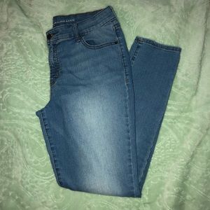 Old navy super skinny mid rise jeans